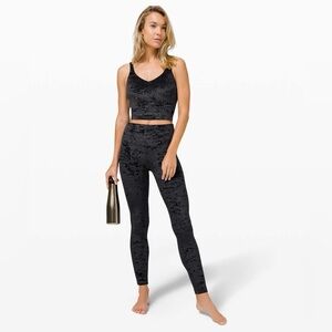 Lululemon Wunder Lounge High-Rise Tight 28" *Crushed Velvet
Black